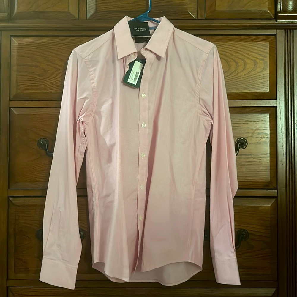 Formal Long Sleeve Button-up Dress Shirt